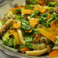 エスニック風残り野菜の炒め物