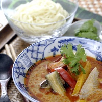 トムヤムラーメン　つけ麺Style