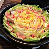 簡単！白菜の花煮・濃厚な胡麻ソースが決めて！ 