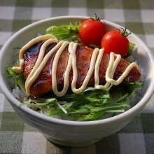 ブリの照り焼きマヨネーズ丼