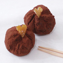 ゆずの茶巾絞り生チョコ