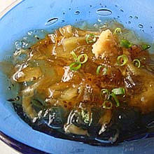 焼きなすのジュレ