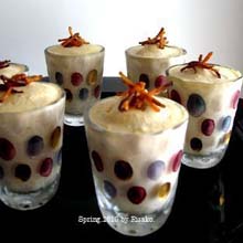 キャロット・ムースwithバルサミコソース