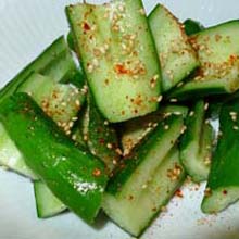 しゃきしゃきキュウリのおつまみ