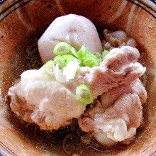 鶏と里芋のスープ
