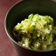 野菜と昆布の浅漬け風