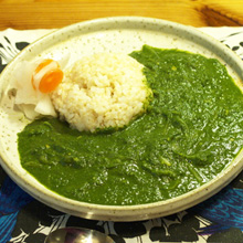 ほうれん草カレー