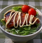 ブリの照り焼きマヨネーズ丼