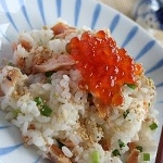 秋鮭とイクラのさっぱり親子寿司