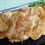 豚肉の梨のしょうが焼き